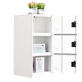Vertical 3 Door Locker Cabinet